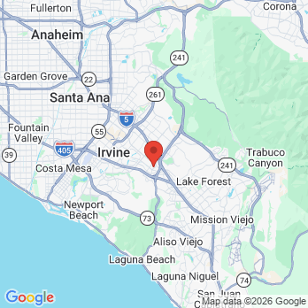 Map to Primary Office office in Irvine, CA