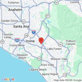 Map to Preservation Dentistry office in Irvine, CA