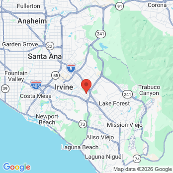 Map to Trooth and smiles  office in Irvine, CA