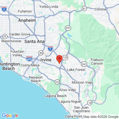 Map to Trooth and smiles  office in Irvine, CA