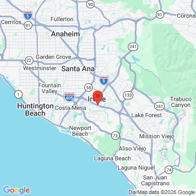 Map to  office in Irvine, CA