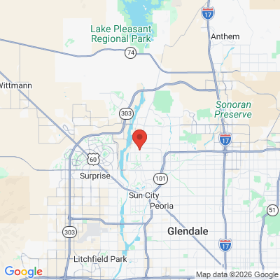 Map to Trusmilenow office in Peoria, AZ