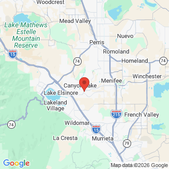 Map to Elsinore smiles  office in Canyon Lake, CA