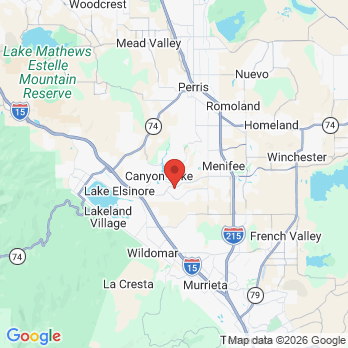 Map to Primary Office office in Canyon Lake, CA