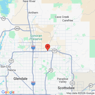 Map to  office in Phoenix, AZ