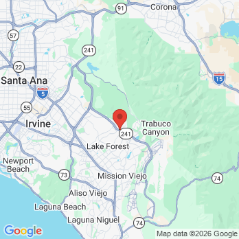 Map to Mission Viejo Dental Group office in Lake Forest, CA