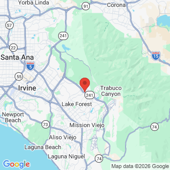 Map to Aria Irvani, DDS  office in Foothill Ranch, CA
