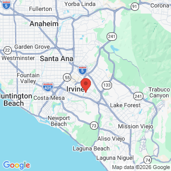 Map to Premium Dental office in Irvine, CA