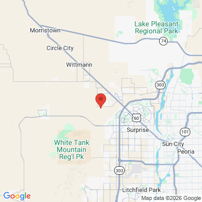 Map to  office in Surprise, AZ