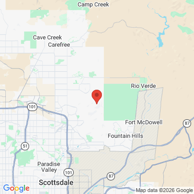Map to  office in Scottsdale, AZ