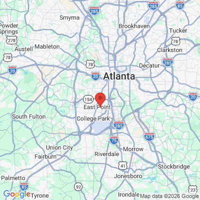 Map to  office in Atlanta, GA