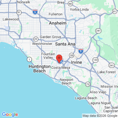 Map to Primary Office office in Costa Mesa, CA