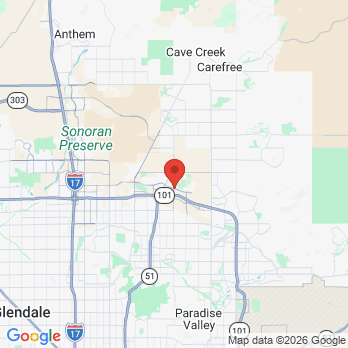 Map to Marketplace Smiles office in Phoenix, AZ