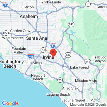 Map to Primary Office office in Irvine, CA