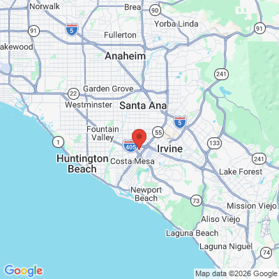 Map to Primary Office office in Costa Mesa, CA