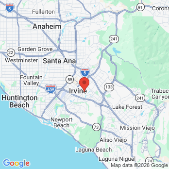 Map to Joseph Dental Group office in Irvine, CA