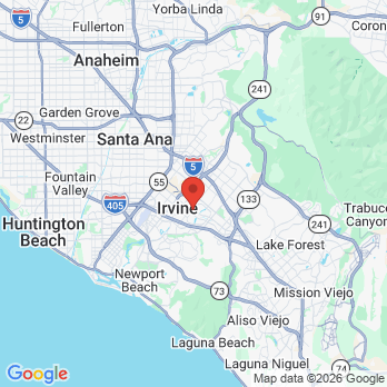 Map to Irvine Implant and Restorative Dentistry office in Irvine, CA