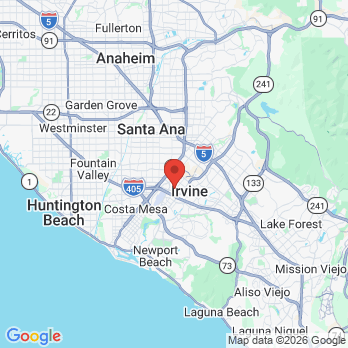 Map to David Son DDS office in Irvine, CA
