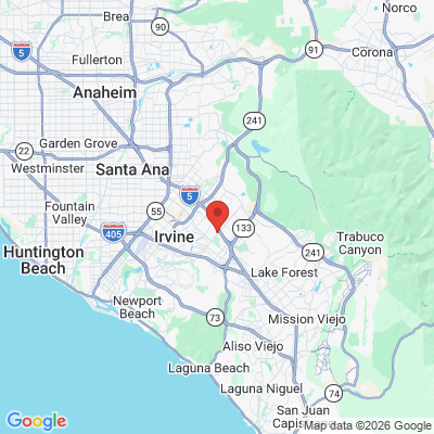 Map to  office in Irvine, CA
