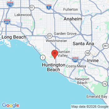 Map to Primary Office office in Huntington Beach, CA