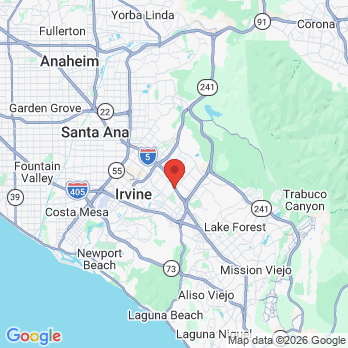 Map to IRVINE DENTISTRY office in Irvine, CA