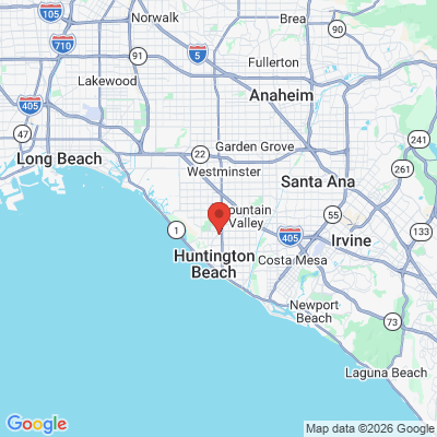 Map to Honest Dental office in Huntington Beach, CA