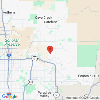 Map to WISDOMS ORAL SURGERY & IMPLANT CENTER office in Scottsdale, AZ