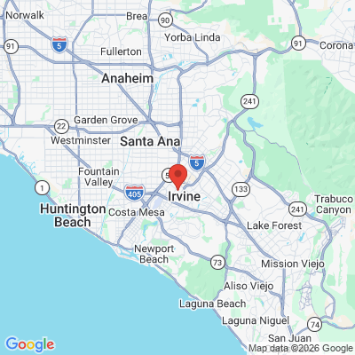 Map to  office in Irvine, CA