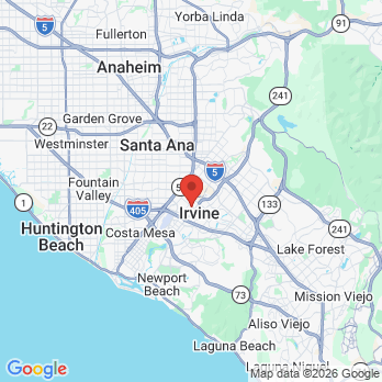Map to Primary Office office in Irvine, CA