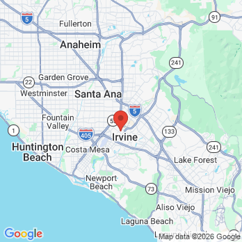 Map to Barranca Dental Excellence office in Irvine, CA