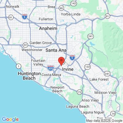 Map to Dental House  office in Irvine, CA