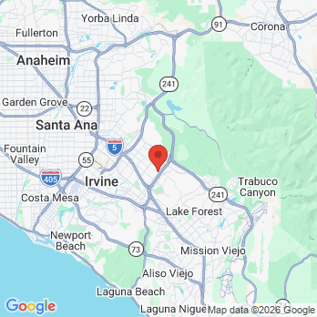Map to Dentistry Bliss office in Irvine, CA