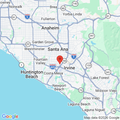 Map to  office in Santa Ana, CA