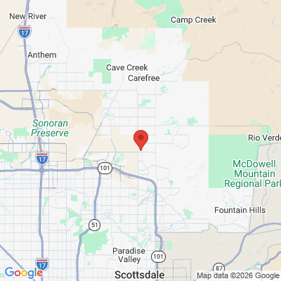 Map to  office in Scottsdale, AZ