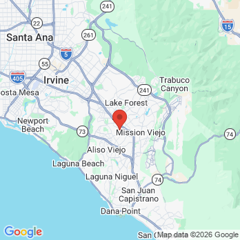 Map to ProSmiles OC office in Laguna Hills, CA