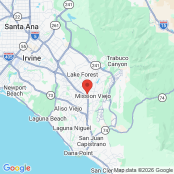 Map to Dentist 4U office in Mission Viejo, CA