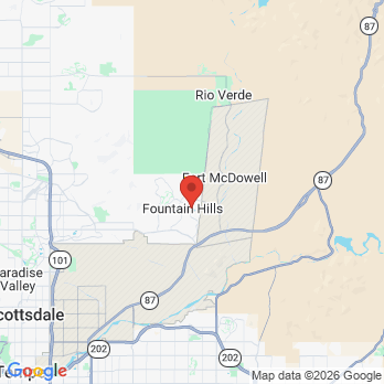 Map to Primary Office office in Fountain Hills, AZ