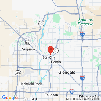 Map to Primary Office office in Peoria, AZ