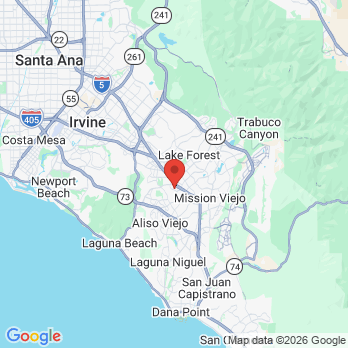 Map to Laguna Hills Family dentistry office in Laguna Hills, CA