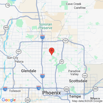 Map to Dental Home Family Dentistry office in Phoenix, AZ