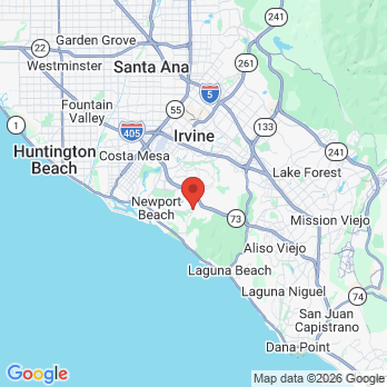Map to Ocean Hills Dentistry office in Newport Coast, CA