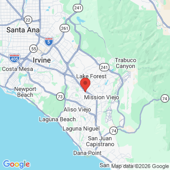 Map to Dominic Soller D D S Inc office in Laguna Hills, CA