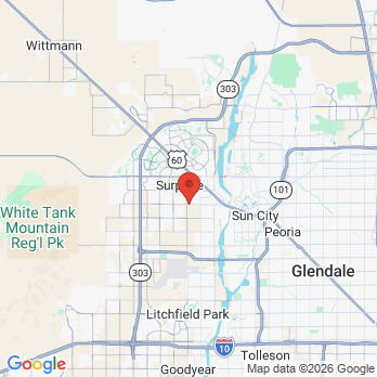 Map to Icon Orthodontics: Surprise office in Surprise, AZ