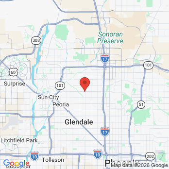 Map to Westwind Dental Thunderbird office in Glendale, AZ