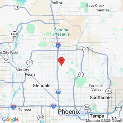 Map to AZ Family Dental - Phoenix office in Phoenix, AZ