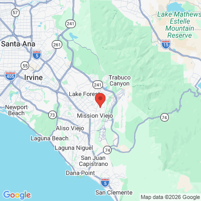 Map to  office in Mission Viejo, CA