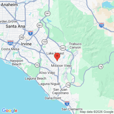 Map to  office in Mission Viejo, CA