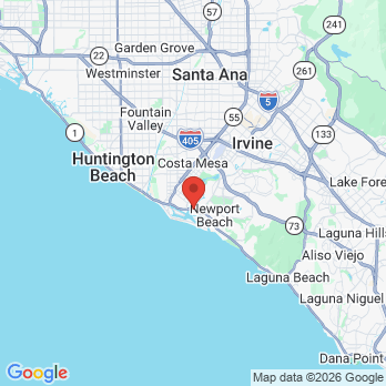 Map to TIMOTHY BUI, DDS, Inc. office in Newport Beach, CA