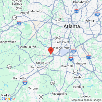 Map to  office in Red Oak, GA