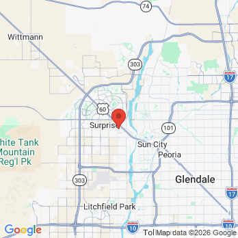 Map to Primary Office office in El Mirage, AZ